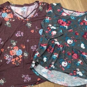 Cute Floral Shirt Bundle